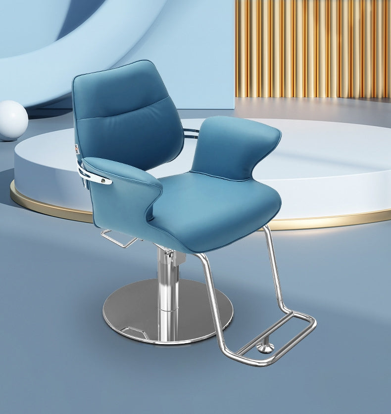 H.Master ® Urban Hairdressing Barber Chair with Stainless Steel Base