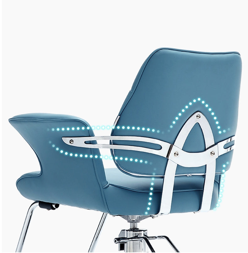 H.Master ® Urban Hairdressing Barber Chair with Stainless Steel Base