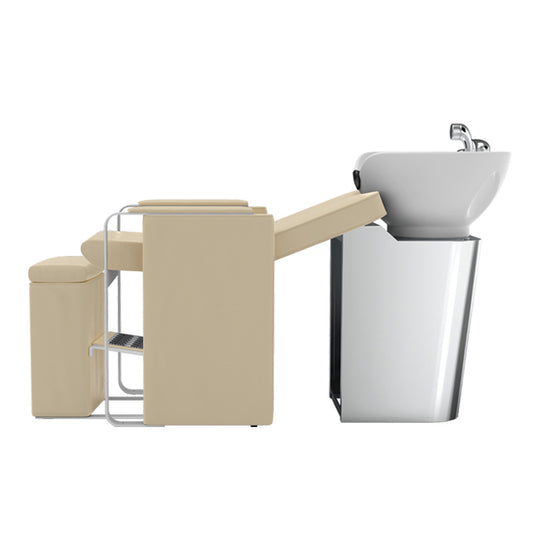 H. Master ® Beige Semi-Lying Shampoo Bed