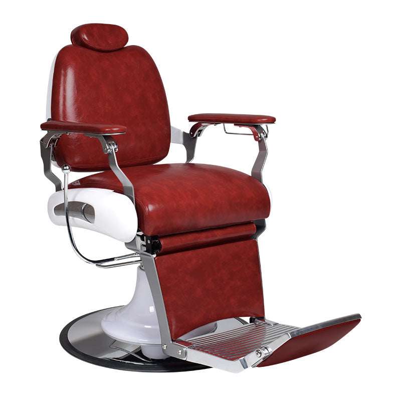 H.Master ® Vintage Barber Chair Reclining Chair with Backrest