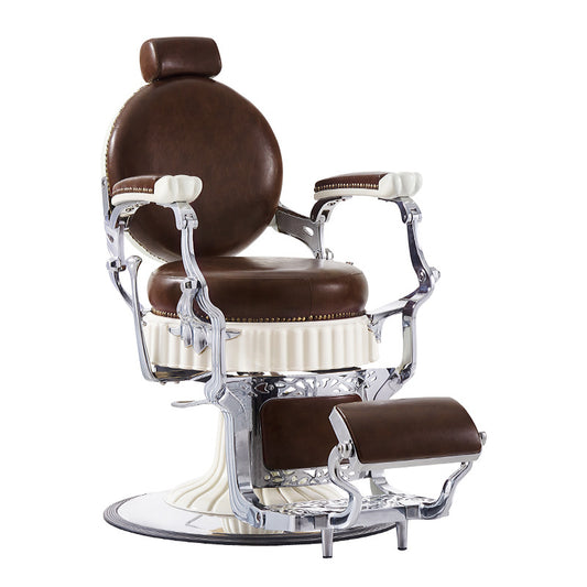 H. Master ® Noble Vintage Barber Chair Reclining Chair