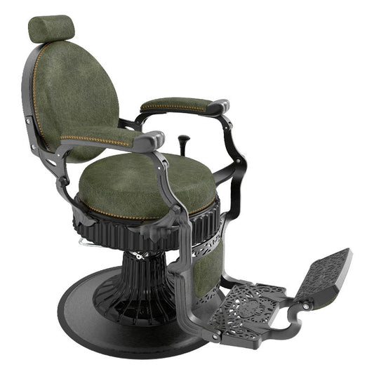 H. Master ® Supreme Vintage Reclining Barber Chair