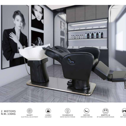 H.Master Sleek-63 Electric Shampoo Unit 2-MOTOR