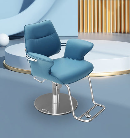 H.Master ® Urban Hairdressing Barber Chair with Stainless Steel Base