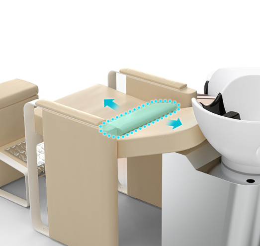 H. Master ® Beige Semi-Lying Shampoo Bed