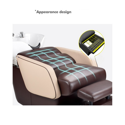 H.Master ® Half-Lying Professional Shampoo Bed With Head Basin