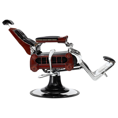 H.Master ® Roma Retro Reclining Barber Chair