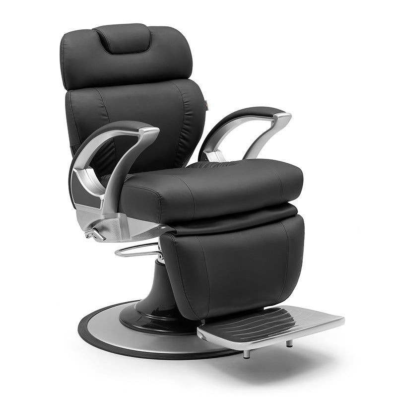 H.Master ® Elegant modern style Electric or Hydraulic Pump Reclining Barber Chair