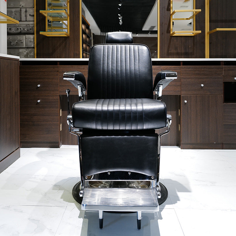 H.Master ® Vintage Barber Chair Reclining Chair with Backrest