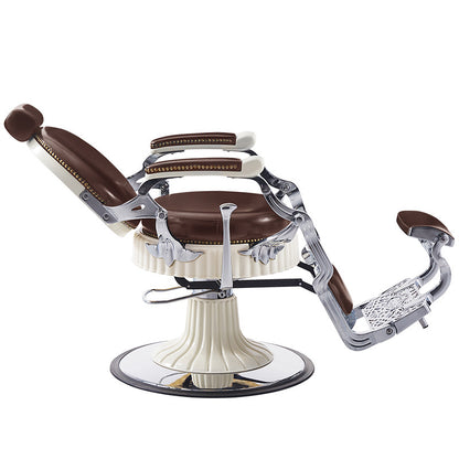 H. Master ® Noble Vintage Barber Chair Reclining Chair