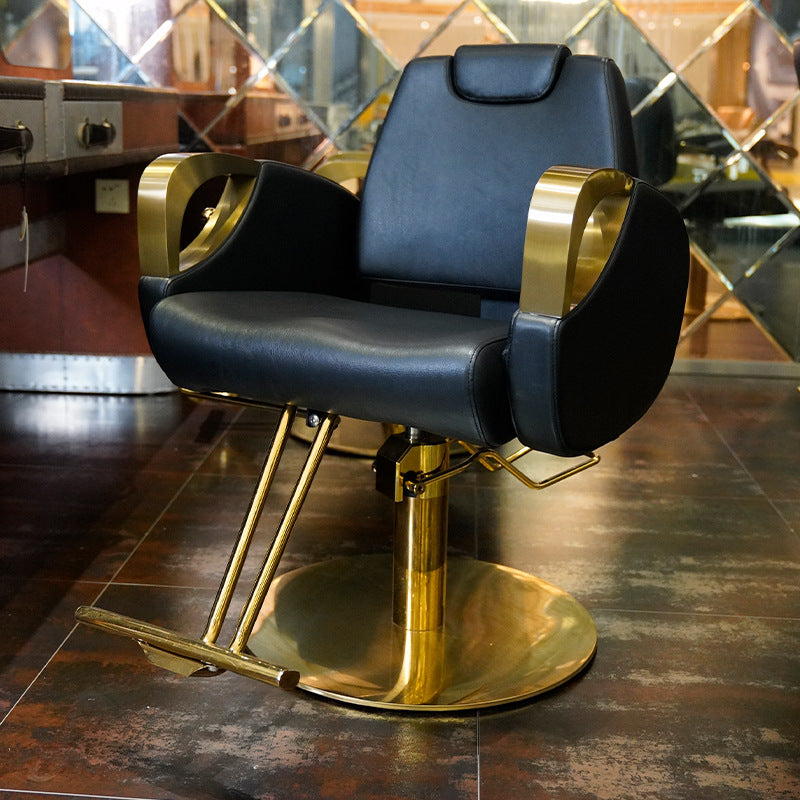 H.Master® Vintage Barber Chair Reclining Chair with Backrest