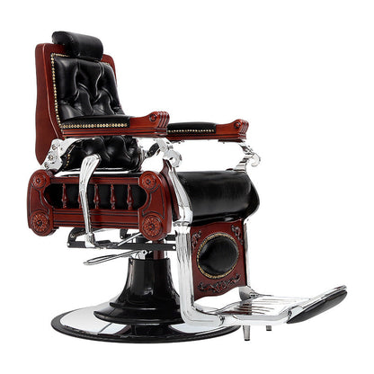 H.Master ® Roma Retro Reclining Barber Chair