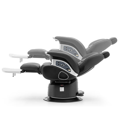 H.Master ® Elegant modern style Electric or Hydraulic Pump Reclining Barber Chair