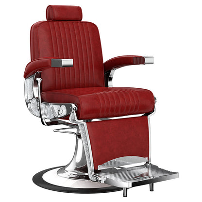 H.Master ® Vintage Barber Chair Reclining Chair with Backrest